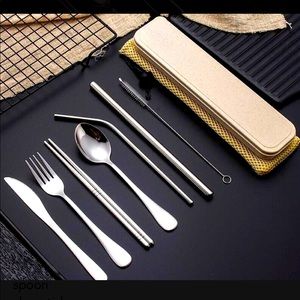 NIB Personal Travel Flatware Set